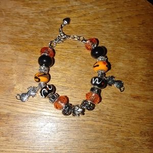 Halloween Glass Beads braclet.
